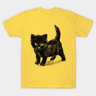 Black cat T-Shirt